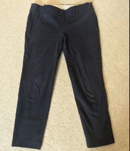 J Crew Martie Pant Stretch in Navy